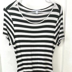 41 Hawthorne Green Striped Dress - Size L